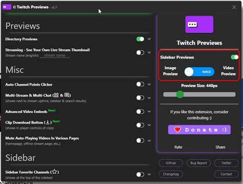 how to enable twitch extensions